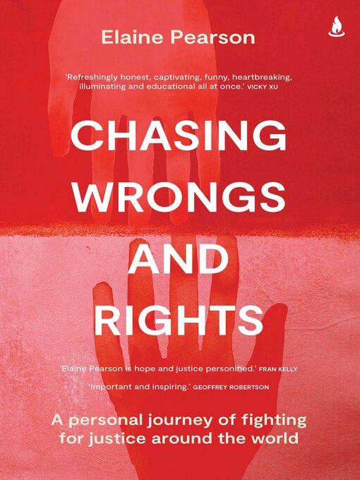 Title details for Chasing Wrongs and Rights by Elaine Pearson - Wait list